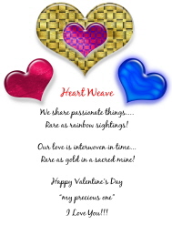 Heart Weave Card